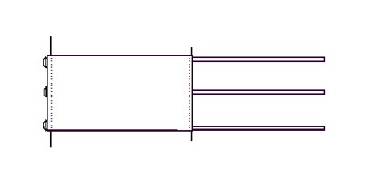 Cloth for oven conveyor, type Bongard